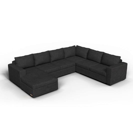 Zen Livon Chill Zone Plus Six Seater Sofa & Chaise Seat