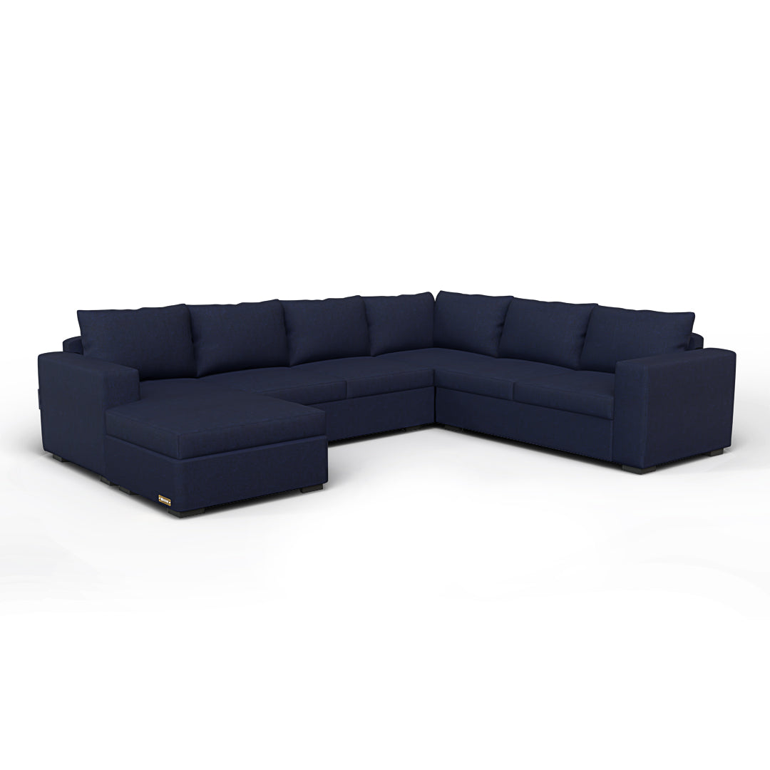 Zen Livon Chill Zone Plus Six Seater Sofa & Chaise Seat