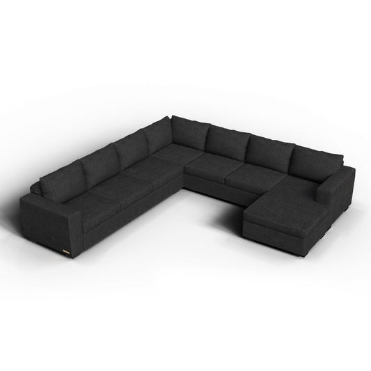 Zen Livon Chill Zone Plus Seven Seater Sofa & Chaise Seat