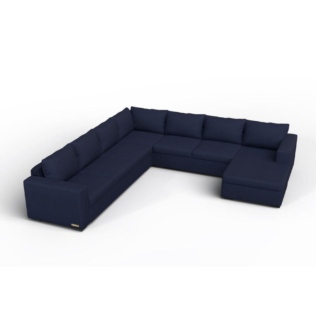 Zen Livon Chill Zone Plus Seven Seater Sofa & Chaise Seat