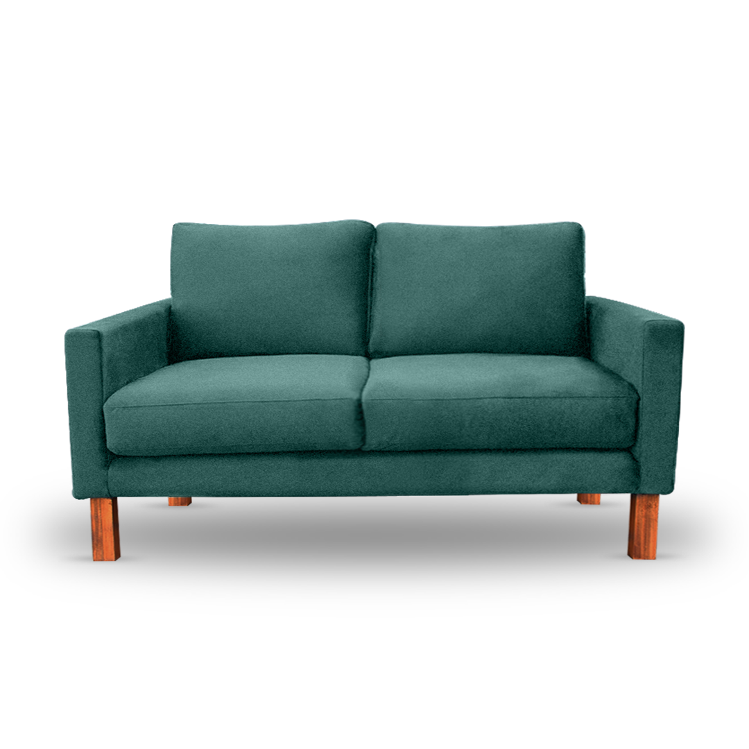 Zen Livon Chill Zone Two Seater Velvet Sofa