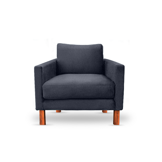 Zen Livon Chill Zone One Seater Velvet Sofa